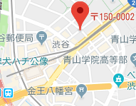 渋谷事務所の地図
