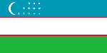 ウズベキスタン共和国の国旗